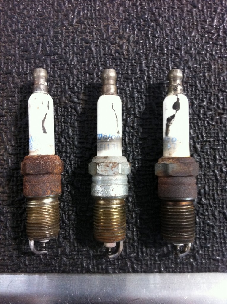 Engine Code P0300 Caused By Bad Spark Plugs Pictures Of Common Causes