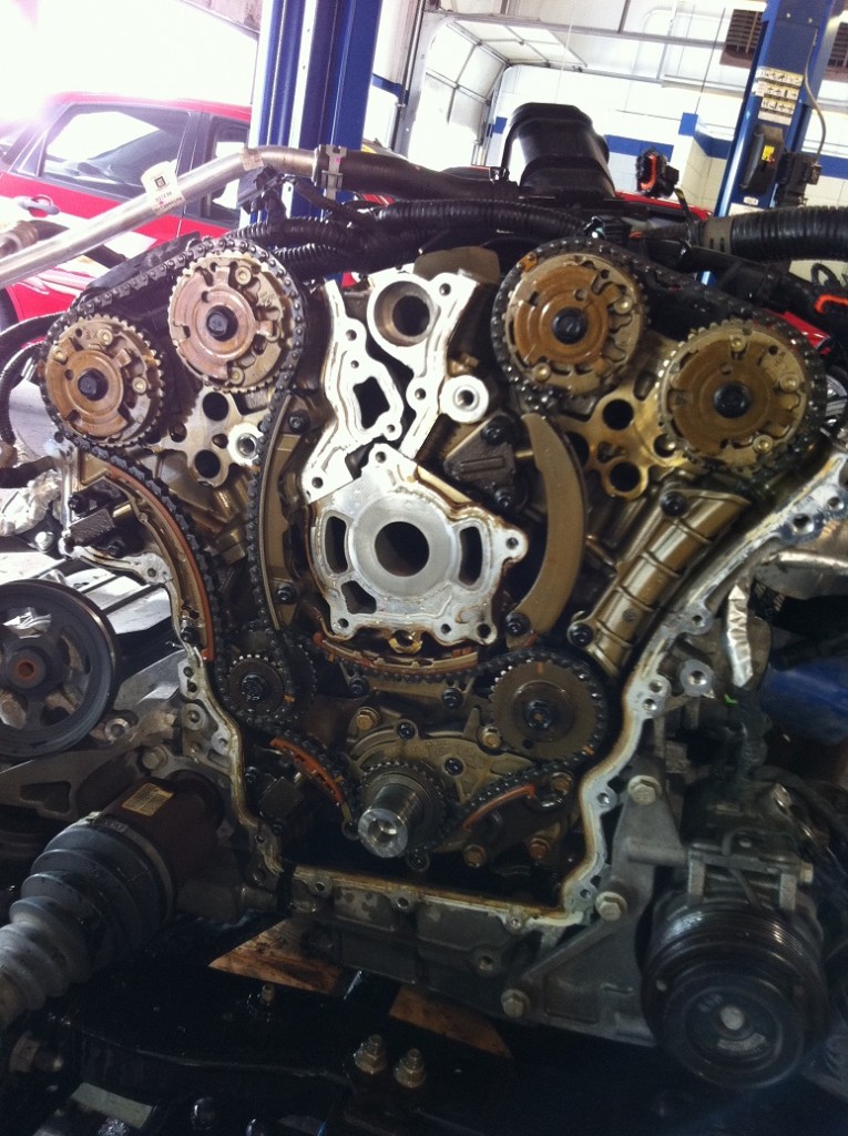 Chevy Traverse And GMC Acadia Timing Chain Problems- Pictures